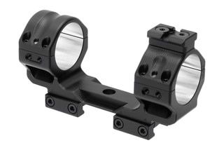 Rugged one-piece scope mount, black.